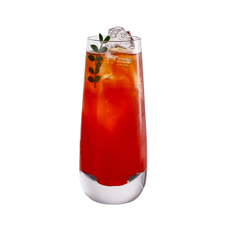 Creative Handmade Thick-Bottomed Mixing Glass - Premium Collins/Mojito/Cocktail Cup with Large Capacity for Juice & Beverages
